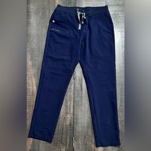 FIGS Womens scrub pants size Medium Navy Blue